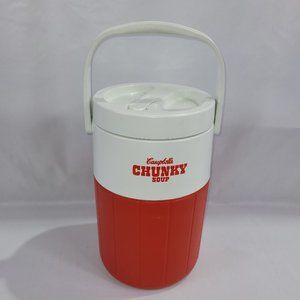 Coleman Campbells Chunky Soup Vintage Hard Plastic Hot Cold Food Drink Thermos